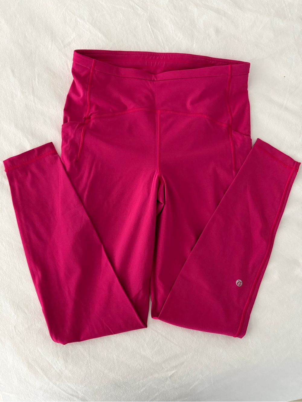 Lululemon Fast & Free High-Rise Leggings – Fuchsia – Size 10